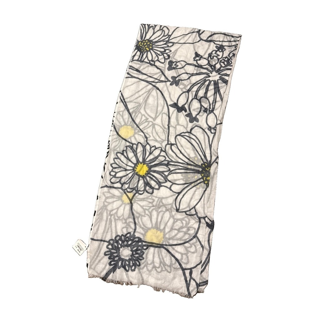 Debbie Martin Designs April Daisy Scarf Cotton Modal NWT New With Tag